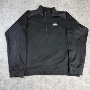 Sport-Tek 1/4 Zip Pullover Black Size L Athletic Sweatshirt